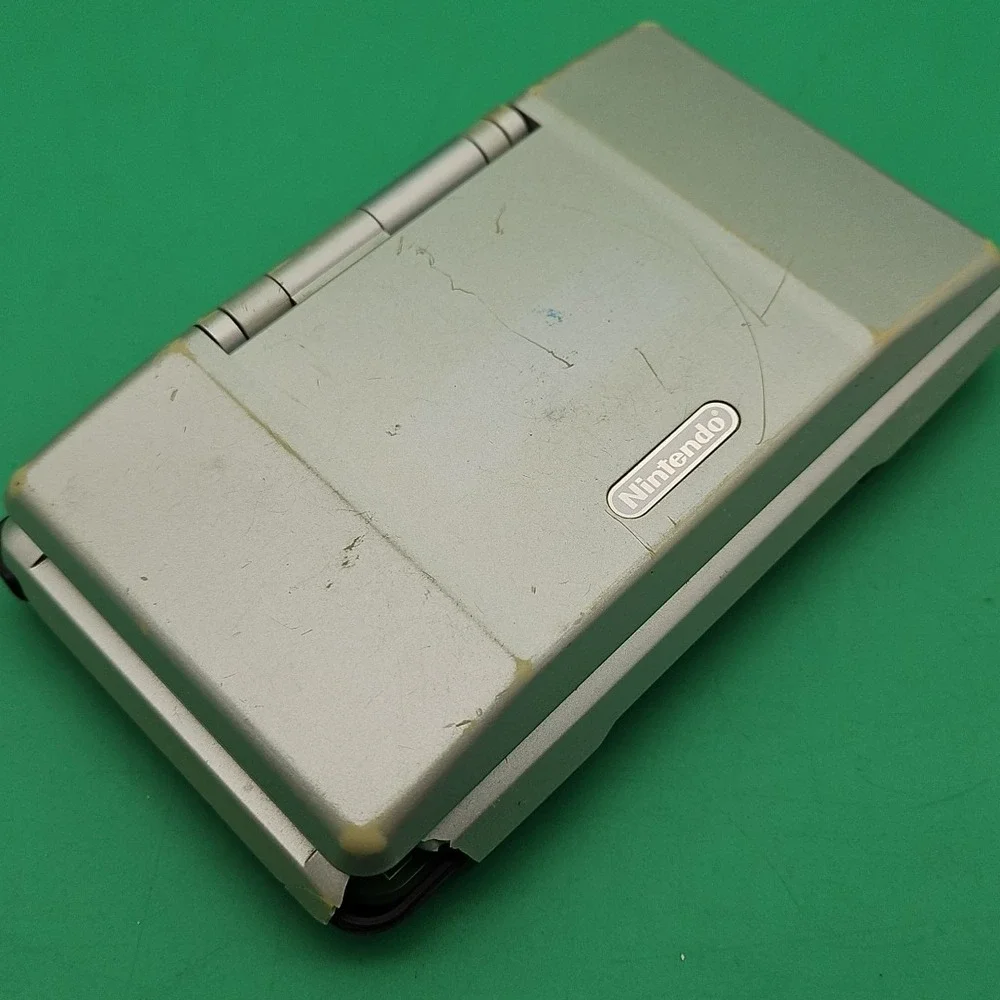 Nintendo DS Original NTR-001 Japanese Console Silver Tested Works‎